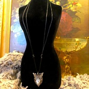 “Lion of Judah” Sliding-Knot Necklace